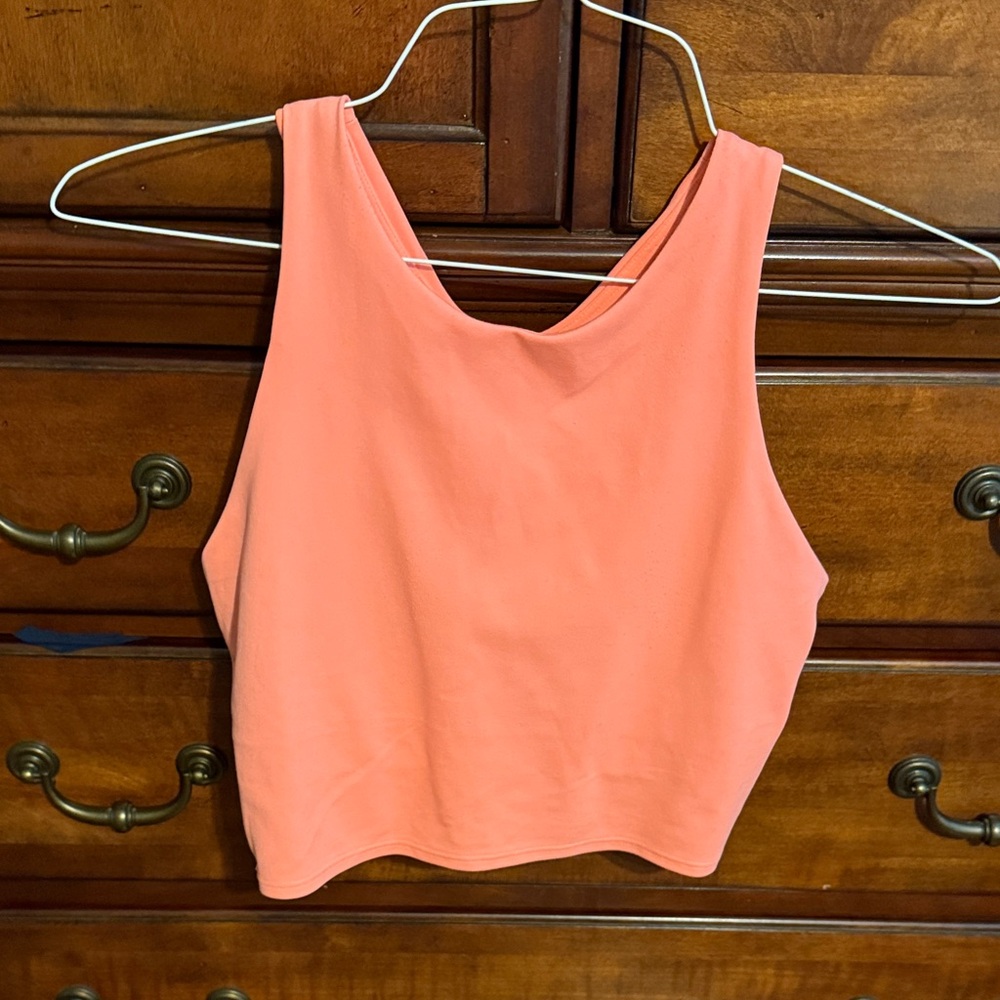 Coral Sleeveless Women's Top